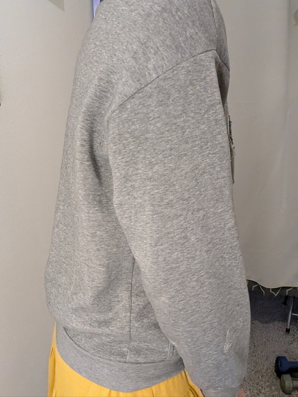 Grey Crewneck Sweatshirt - Classic Heather Grey